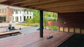 Poolhouse tuinoverkapping Eindhoven Waalre