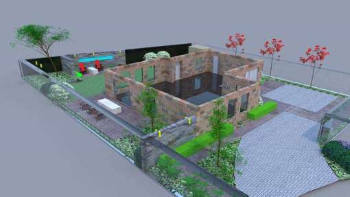 Tuinontwerp Raamsdonkveer Geertruidenberg, complete tuinrenovatie