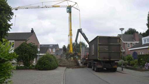 Coniferen haag verwijderen Beek